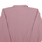 TEDDI SPORT Womens Pink Jacket L Polyester Plain Zip Zip-Up Casual lightweight