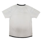 UMBRO Mens White & Black Graphic T-Shirt L Short Sleeve Crew Neck Sports Casual