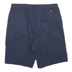DICKIES Mens Shorts Blue Casual XL W40 Cotton Blend Workwear