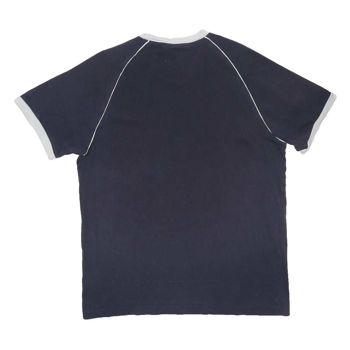 ADIDAS ORIGINALS Mens Black & White Graphic T-Shirt L Short Sleeve Crew Neck