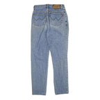 EDWIN Womens Slim Blue Denim Slim Jeans W27 L30 Classic Cotton Blend Zip