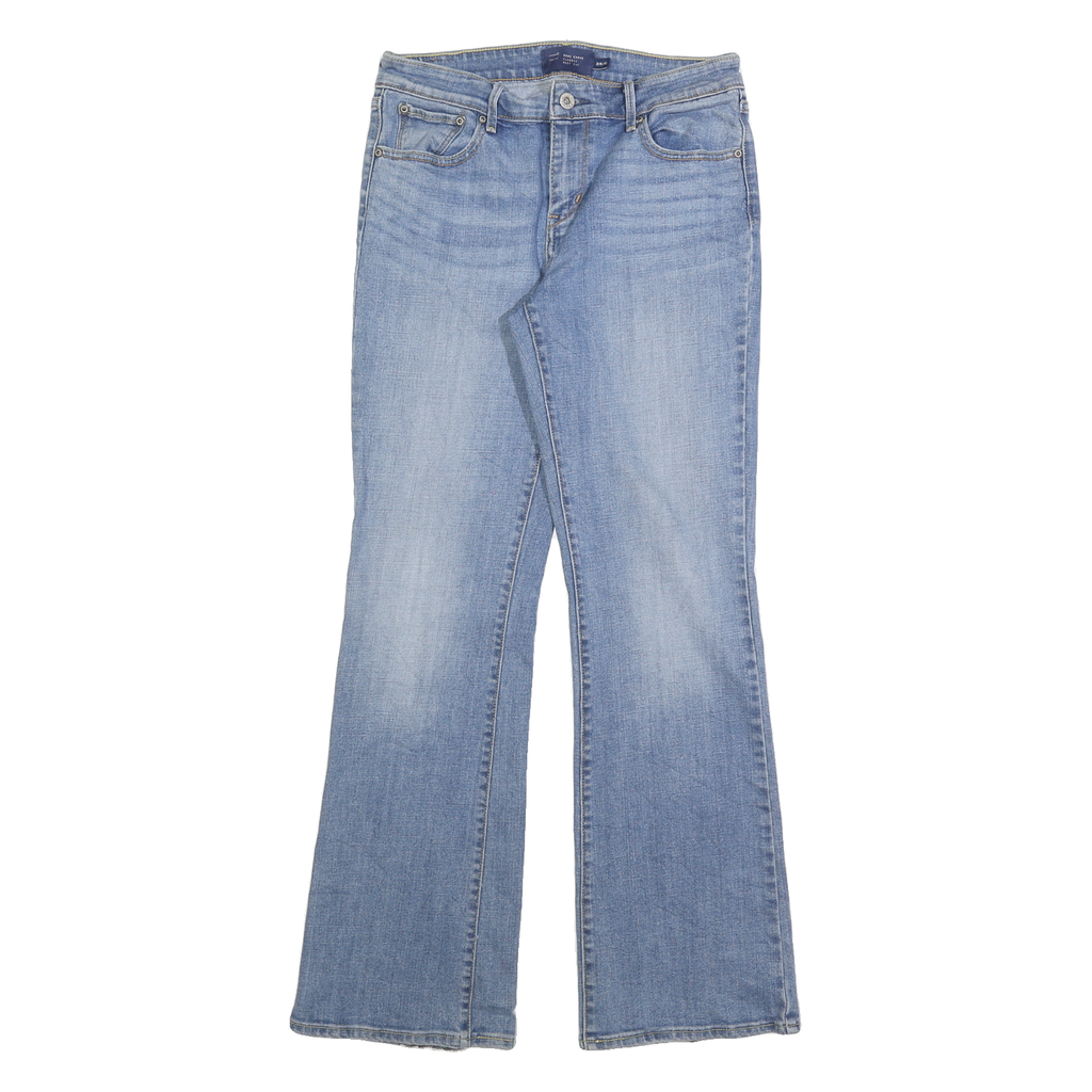 LEVI'S Womens Regular Fit Straight Leg Denim Light Blue Cotton Jeans W28 L30