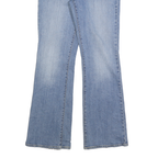 LEVI'S Womens Regular Fit Straight Leg Denim Light Blue Cotton Jeans W28 L30