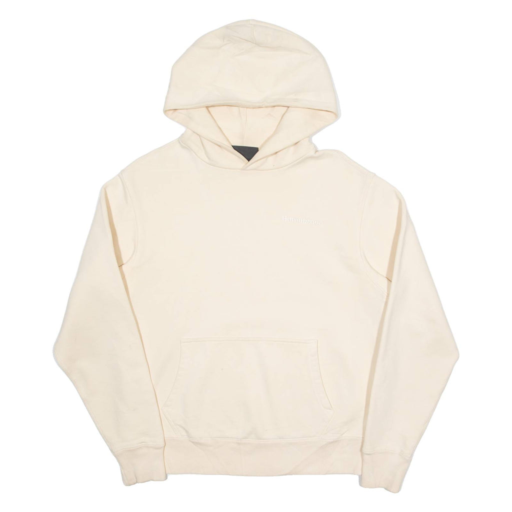 ADIDAS Pharrell Williams Human Race Mens Cream Hoodie S