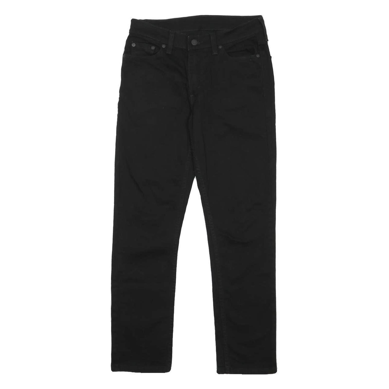 LEVI'S 511 Slim Mens Jeans Black Slim Skinny Denim W30 L30 Classic Fit Zip