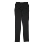BURBERRY Womens Wool Blend Black Slim Trousers W26 L35 Formal Office Wear