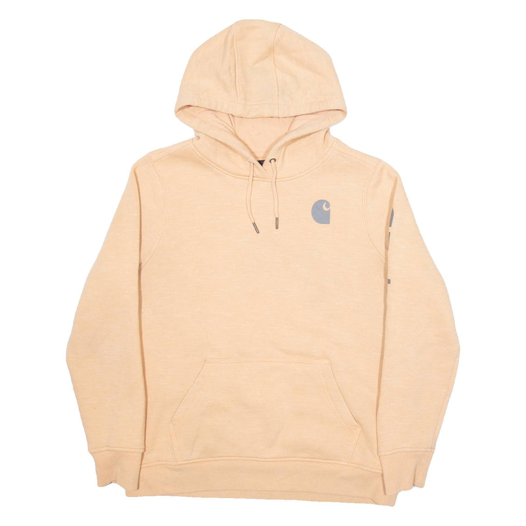 CARHARTT 12-14 Womens Orange Hoodie L