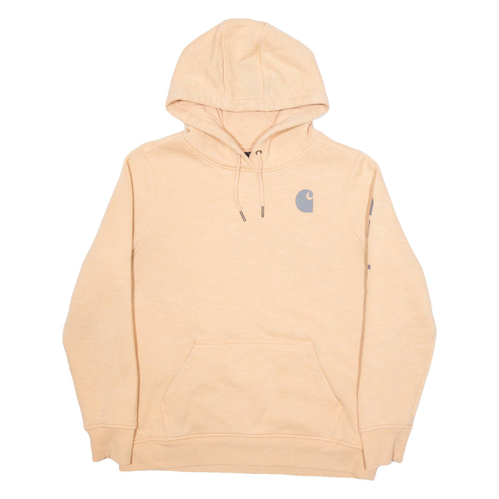 CARHARTT 12-14 Womens Orange Hoodie L