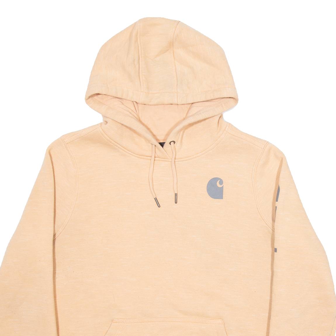 CARHARTT 12-14 Womens Orange Hoodie L
