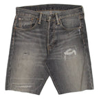 LEVI'S 501 CT Mens Jorts Shorts Black Relaxed S W29