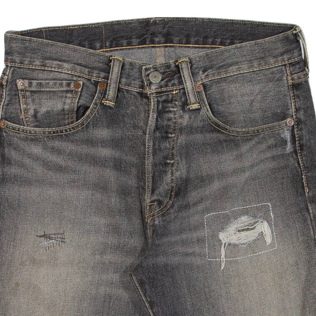 LEVI'S 501 CT Mens Jorts Shorts Black Relaxed S W29