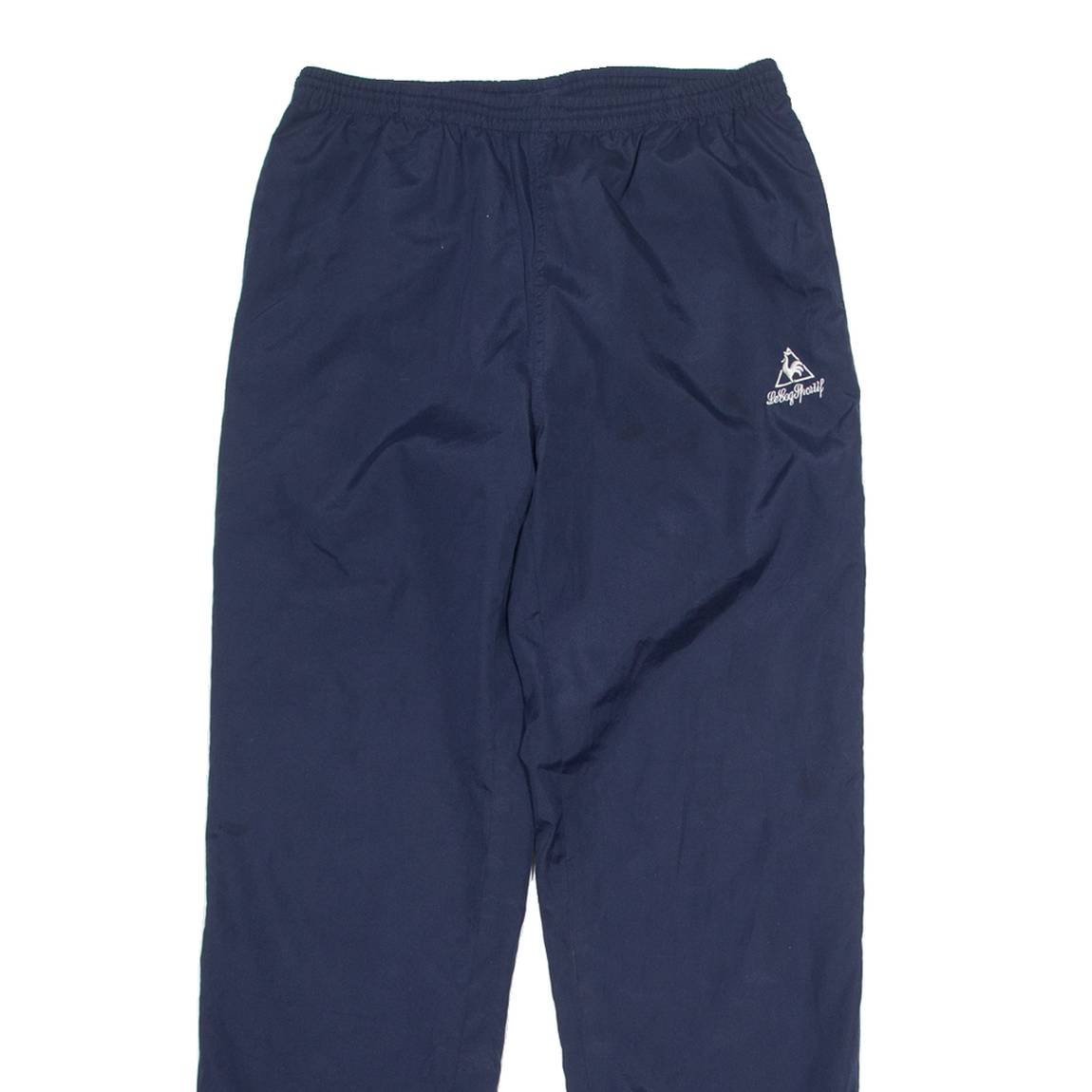 LE COQ SPORTIF Womens Track Pants Blue Straight UK 10 W30 L30