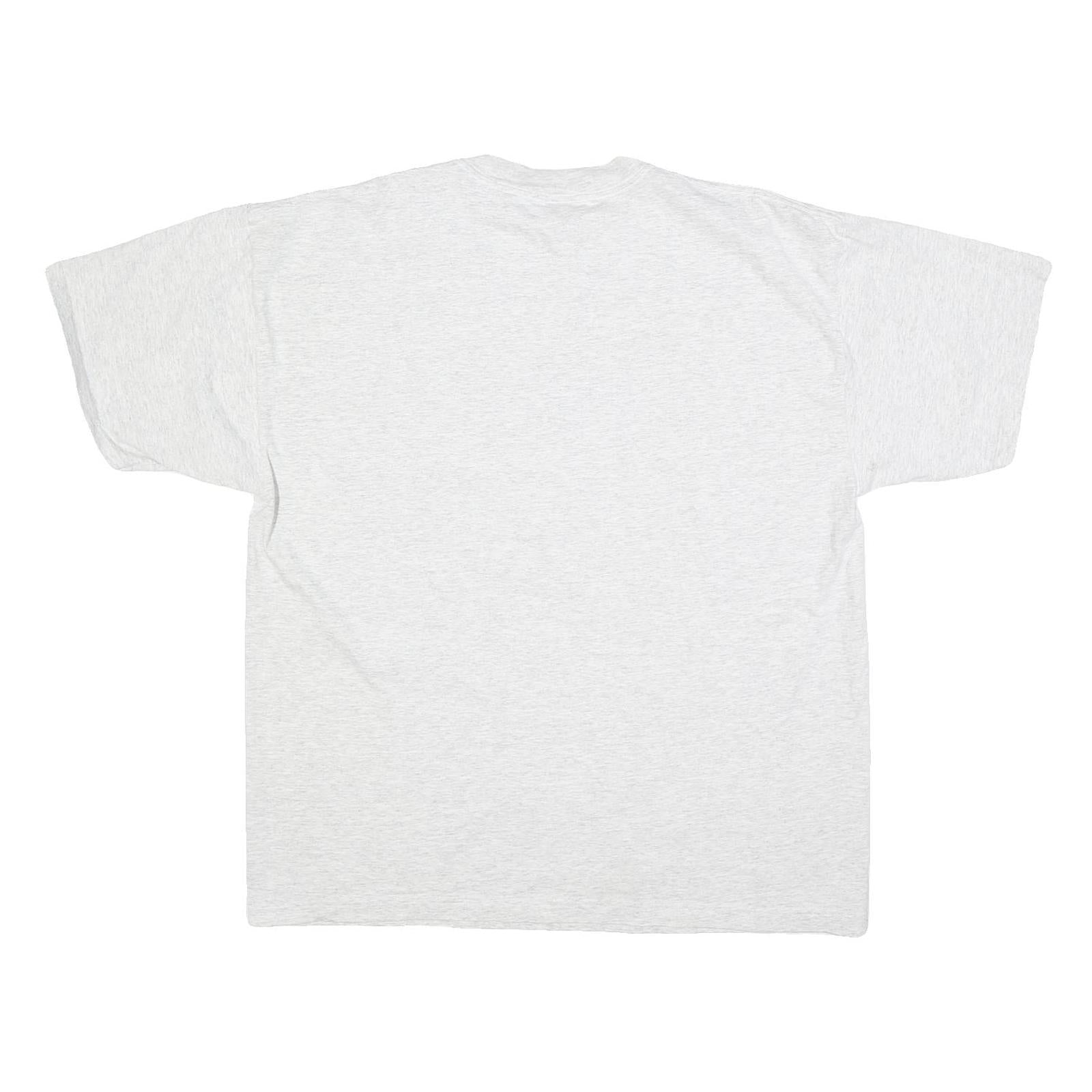 MURINA Mens White Portuguese American Graphic T-Shirt 2XL Short Sleeve Crew Neck