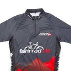 Cycling Mens Jersey Black 1/4 Zip L