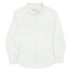 MARLBORO Womens Plain Shirt Beige Long Sleeve M