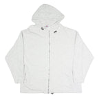 UNITED UP PEOPLE Mens White Full Zip Hoodie XL Cotton Blend Casual Wear