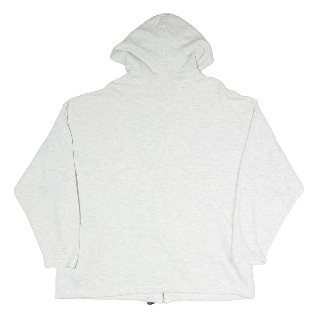 UNITED UP PEOPLE Mens White Full Zip Hoodie XL Cotton Blend Casual Wear