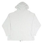UNITED UP PEOPLE Mens White Full Zip Hoodie XL Cotton Blend Casual Wear