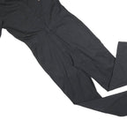 DICKIES Womens Black Regular Fit Cotton Blend Dungarees Size M W32 L32 Workwear