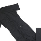 DICKIES Womens Black Regular Fit Cotton Blend Dungarees Size M W32 L32 Workwear