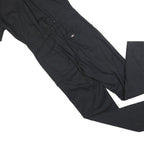 DICKIES Womens Black Regular Fit Cotton Blend Dungarees Size M W32 L32 Workwear