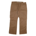 DICKIES Mens Cotton Blend Brown Regular Straight Trousers W40 L32 Workwear