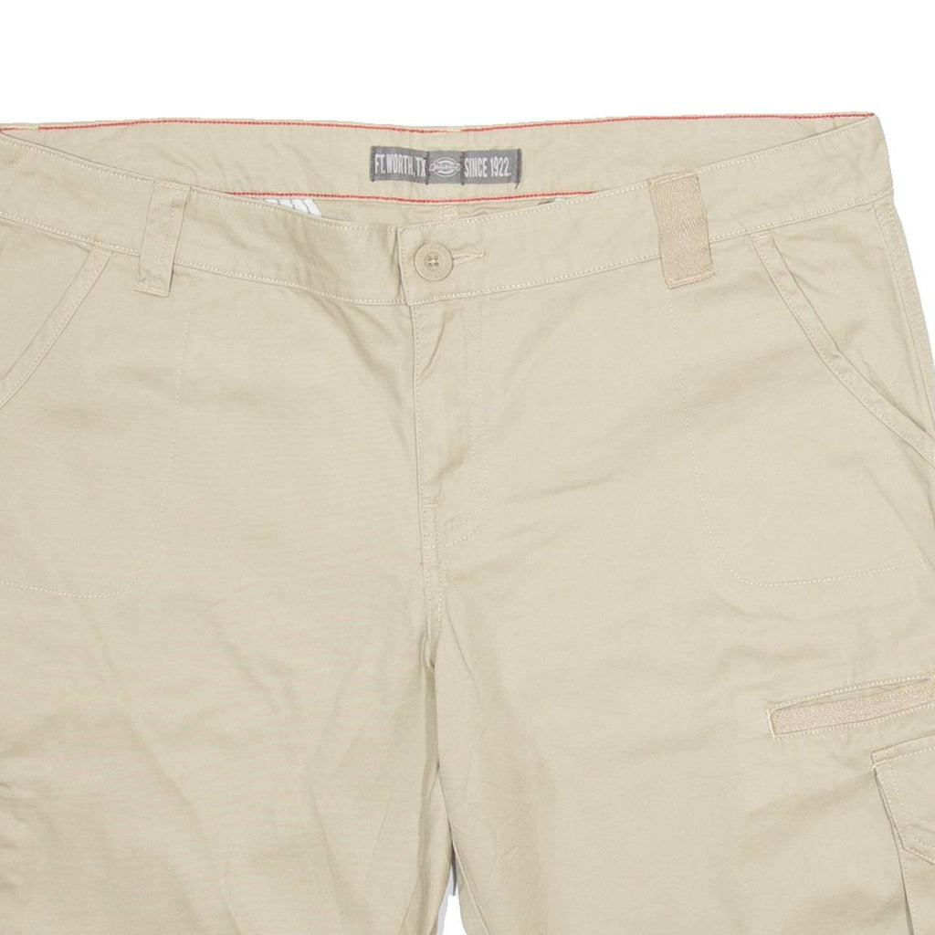 DICKIES Mens Cargo Shorts Brown Relaxed XL W39