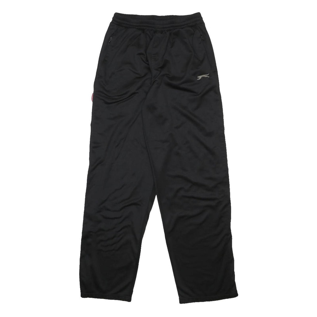 SLAZENGER Womens Joggers Black M W24 L30 Relaxed Straight Polyester Track Pants