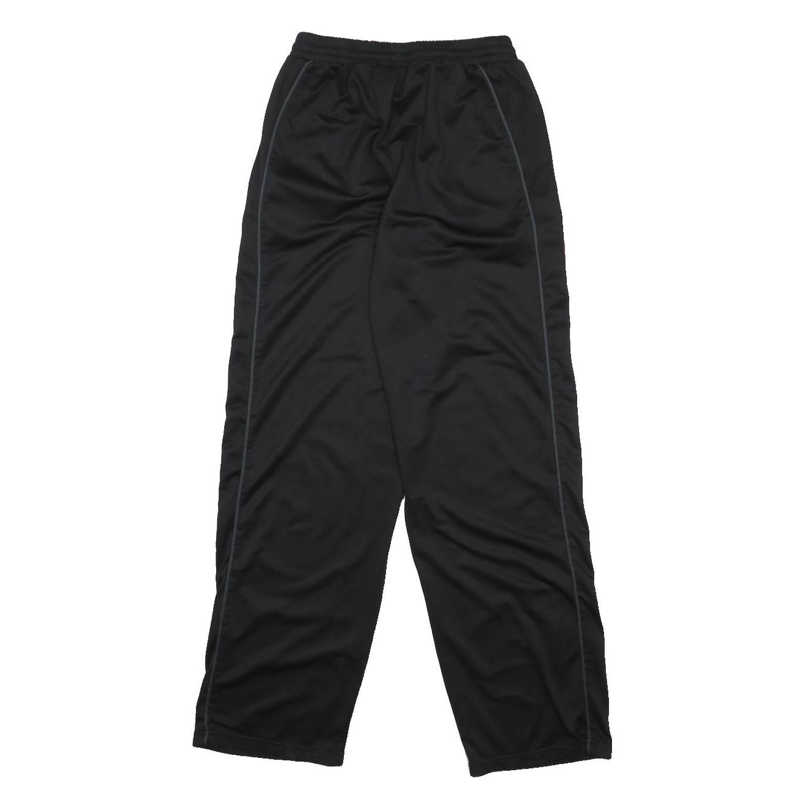 SLAZENGER Womens Joggers Black M W24 L30 Relaxed Straight Polyester Track Pants