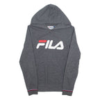 FILA Mens Grey Hoodie S