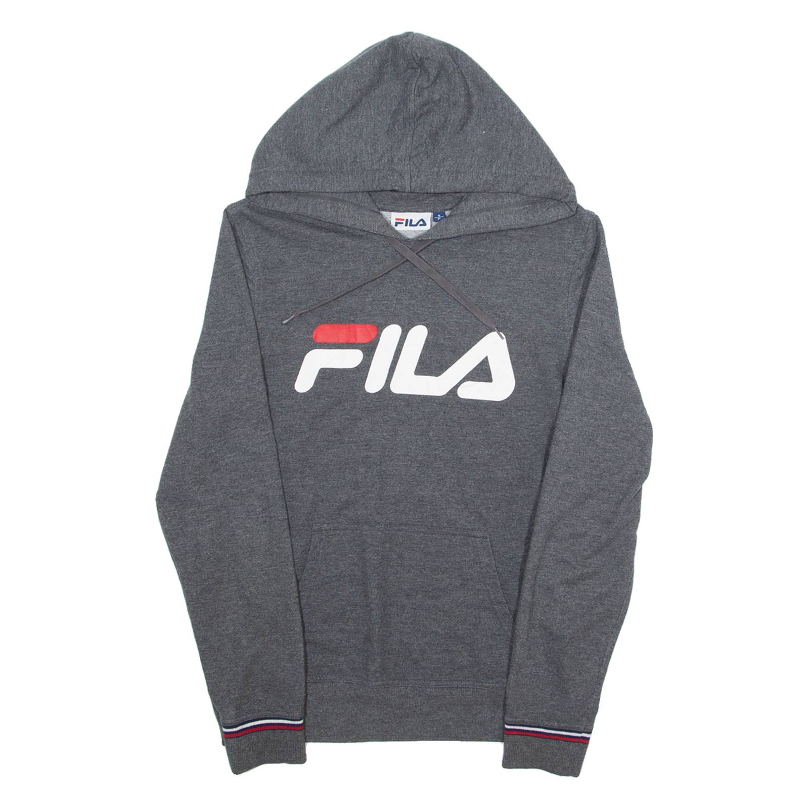 FILA Mens Grey Hoodie S
