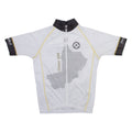 SOLOSALITA Full Zip Mens Jersey White S