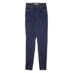 LEVI'S Mile High BIG E Womens Jeans Blue Slim Skinny W25 L30