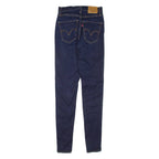 LEVI'S Mile High BIG E Womens Jeans Blue Slim Skinny W25 L30