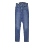 LEVI'S Womens Slim Blue Denim Light W23 L29 Jeans Zip Classic Skinny Cotton