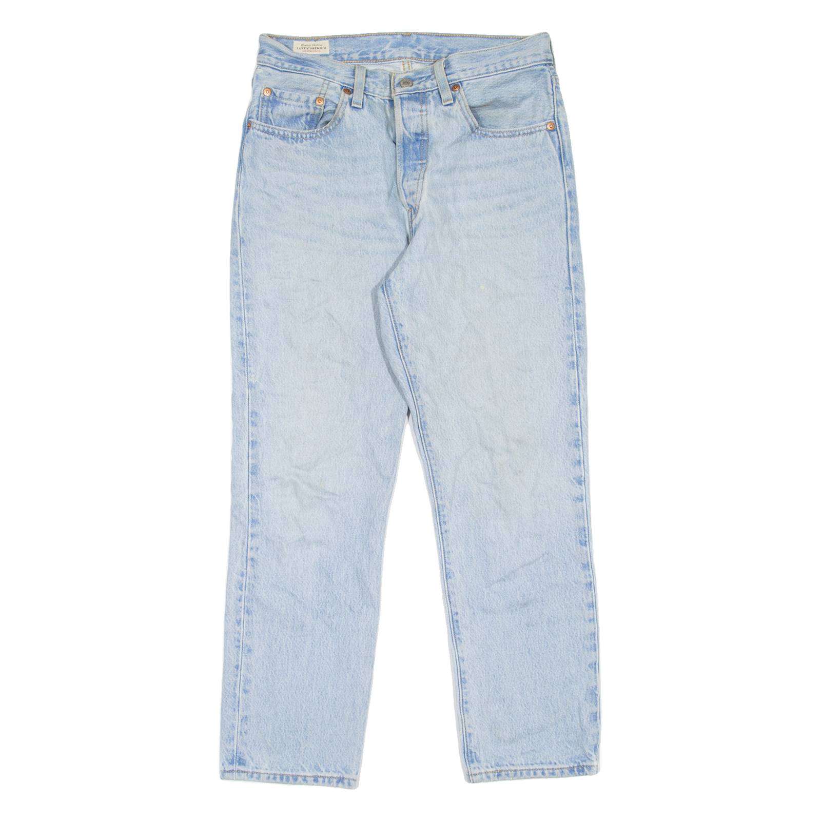 LEVI'S 501 BIG E Jeans Womens Blue Regular Straight W26 L26