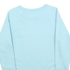 CHAMPION Mens Blue Crew Neck S Cotton Blend Logo Sweatshirt Casual