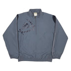 ADIDAS Mens Grey Zip Jacket M Polyester Athletic Sportswear