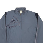 ADIDAS Mens Grey Zip Jacket M Polyester Athletic Sportswear