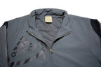 ADIDAS Mens Grey Zip Jacket M Polyester Athletic Sportswear