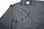 ADIDAS Mens Grey Zip Jacket M Polyester Athletic Sportswear