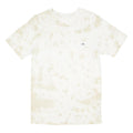THE NORTH FACE Mens Beige Tie Dye T-Shirt S Short Sleeve Crew Neck Cotton Blend