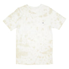 THE NORTH FACE Mens Beige Tie Dye T-Shirt S Short Sleeve Crew Neck Cotton Blend