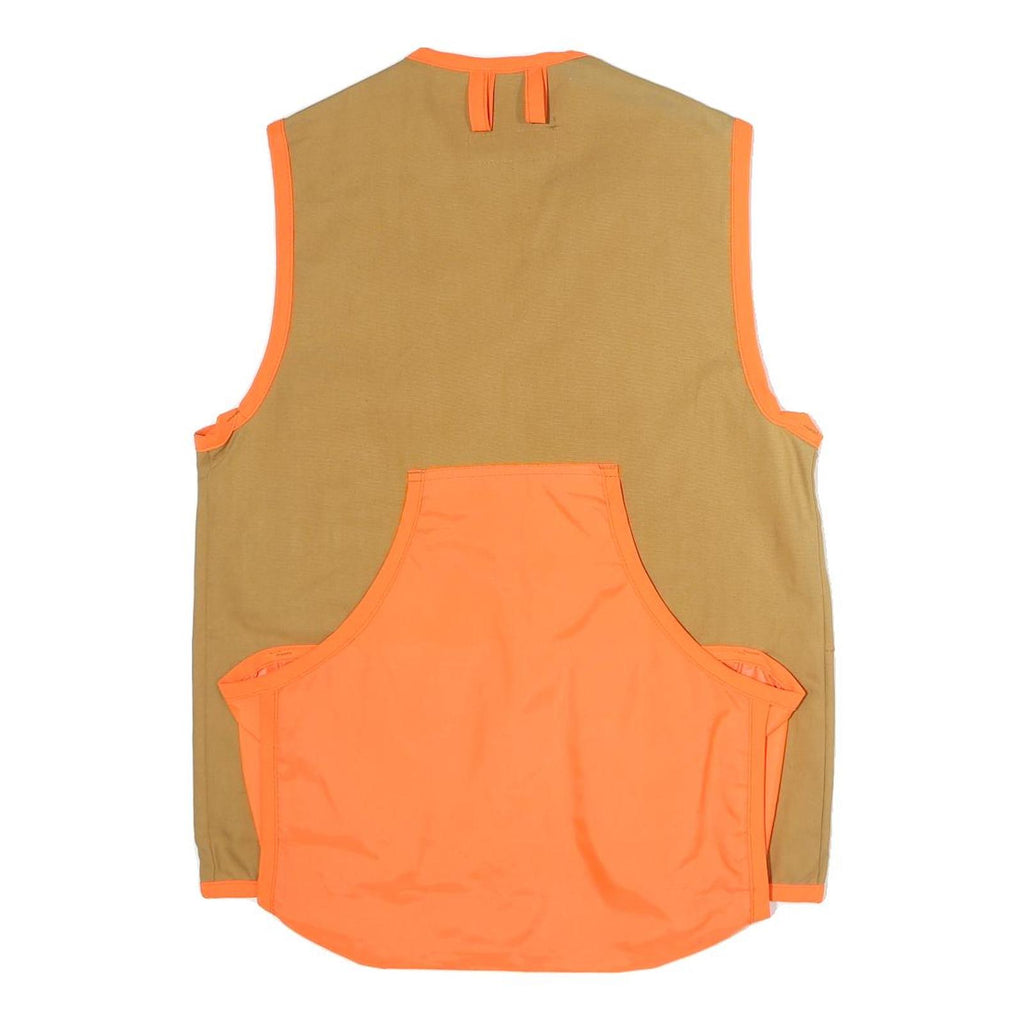 RANGER Mens Brown & Orange Outdoor Jacket M Cotton Plain Utility Hunting Style