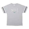 NIKE Mens Grey Graphic T-Shirt S Short Sleeve Crew Neck Casual Sporty