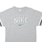 NIKE Mens Grey Graphic T-Shirt S Short Sleeve Crew Neck Casual Sporty