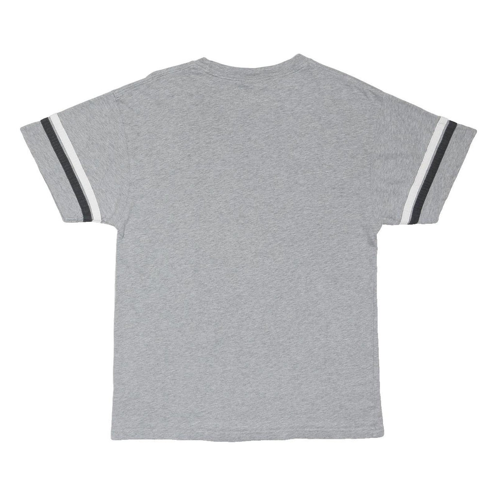 NIKE Mens Grey Graphic T-Shirt S Short Sleeve Crew Neck Casual Sporty