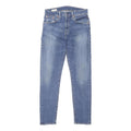 LEVI'S 512 BIG E Mens Jeans Blue Regular Skinny Denim Medium Wash W30 L29 Button