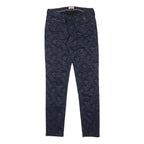 HILFIGER DENIM Womens Jeans Blue Slim Skinny Denim Medium W28 L28 Jacquard