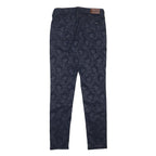HILFIGER DENIM Womens Jeans Blue Slim Skinny Denim Medium W28 L28 Jacquard